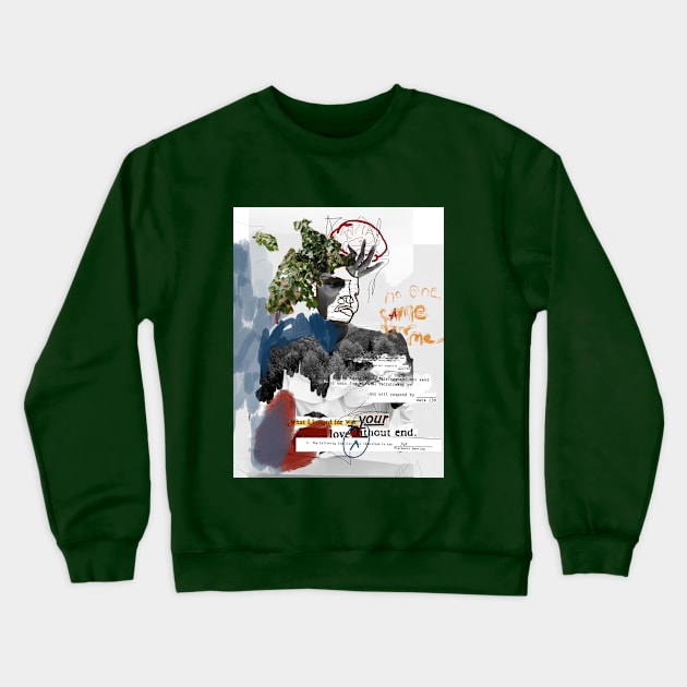 No One Came For Me Crewneck Sweatshirt by Juba Art